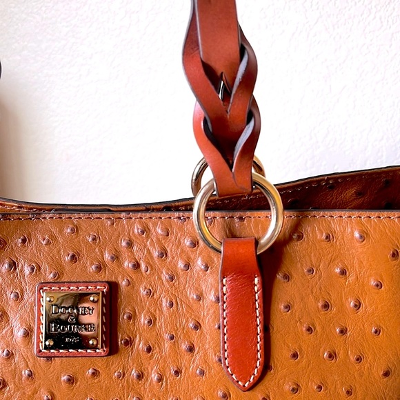 Dooney & Bourke Ostrich Tammy Tote - Picture 5 of 9